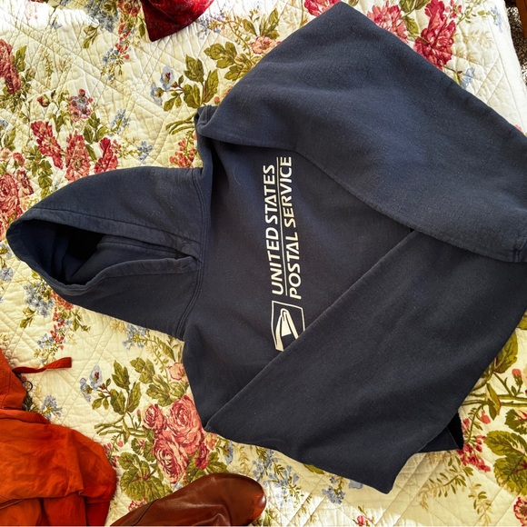 United States Postal Service Navy Hoodie - Picture 2 of 3
